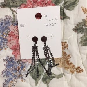 Silver Dangly Earrings
